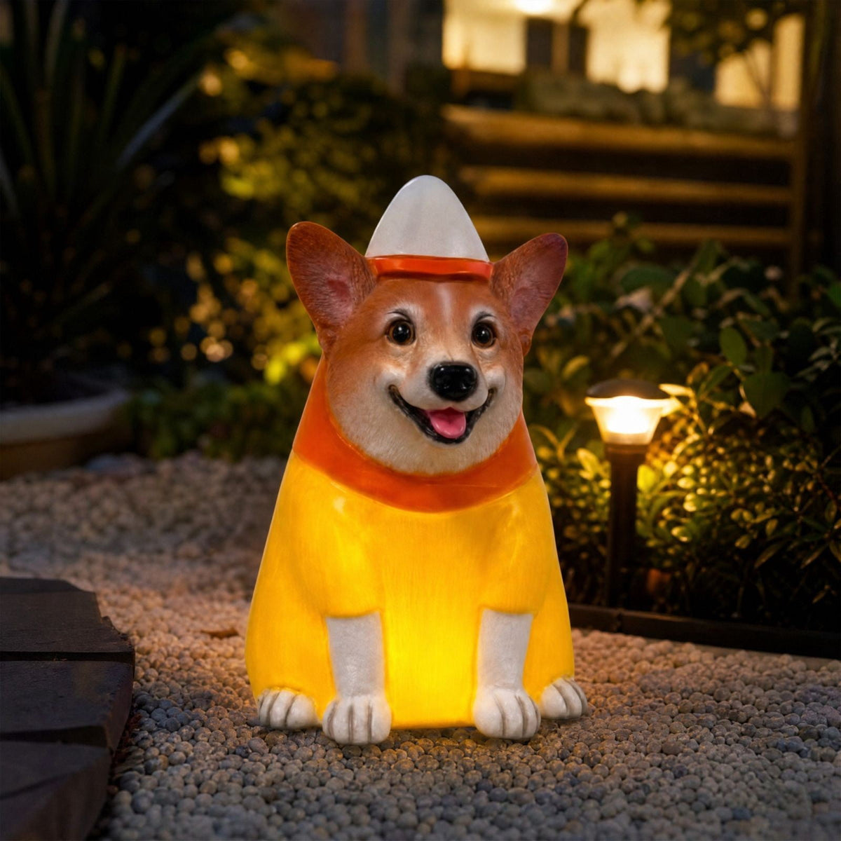 Clearance Halloween Schnauzer Bat Figurine with Ghost Bucket, 8 inch Resin Cute Dog Gifts Tabletop Decor