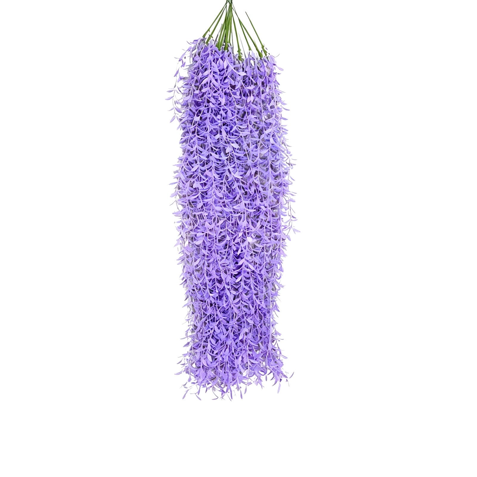 AZXY 5 Pack 37"Artificial Purple Wisteria Hanging Vines Halloween Decorations Indoor Outdoor,Halloween Party Decor,Yard Wall Porch Hanging Greenery Garland Halloween Decor Supplies for Holiday Layout