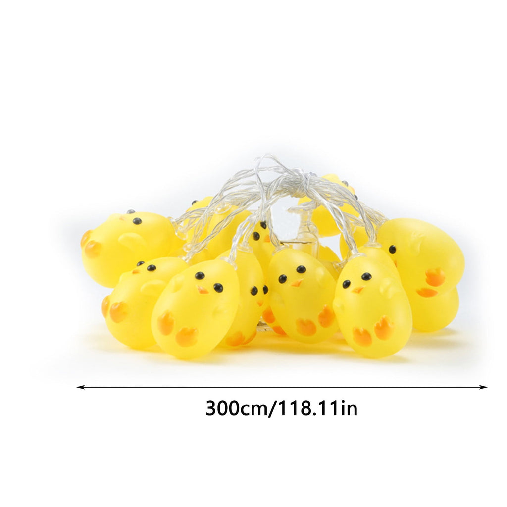 Stijggn 10 Easter Lights Outdoor Easter Decor LED Bunny Lights Plug in Easter Lights String for Indoor Outdoor Spring Decor & Easter Decor