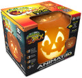 abberin' Jack (Blink Tech) Talking Animated Pumpkin with 8 Inch Screen and Built-in LED Light Array Projector + Speaker Includes 40 Minutes of Content