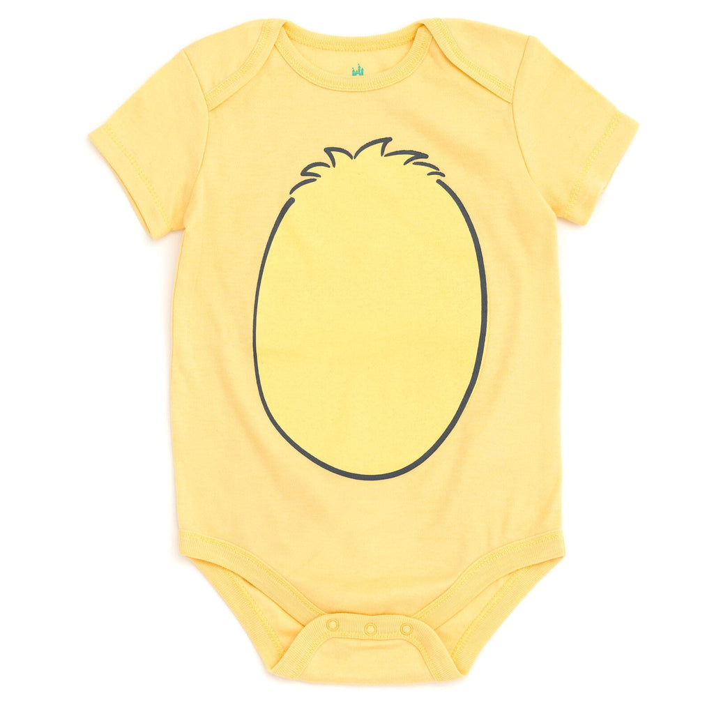 Disney Winnie the Pooh Baby Boy or Girl 2-Piece Cosplay Bodysuit and Hat Set Light Blue Eeyore