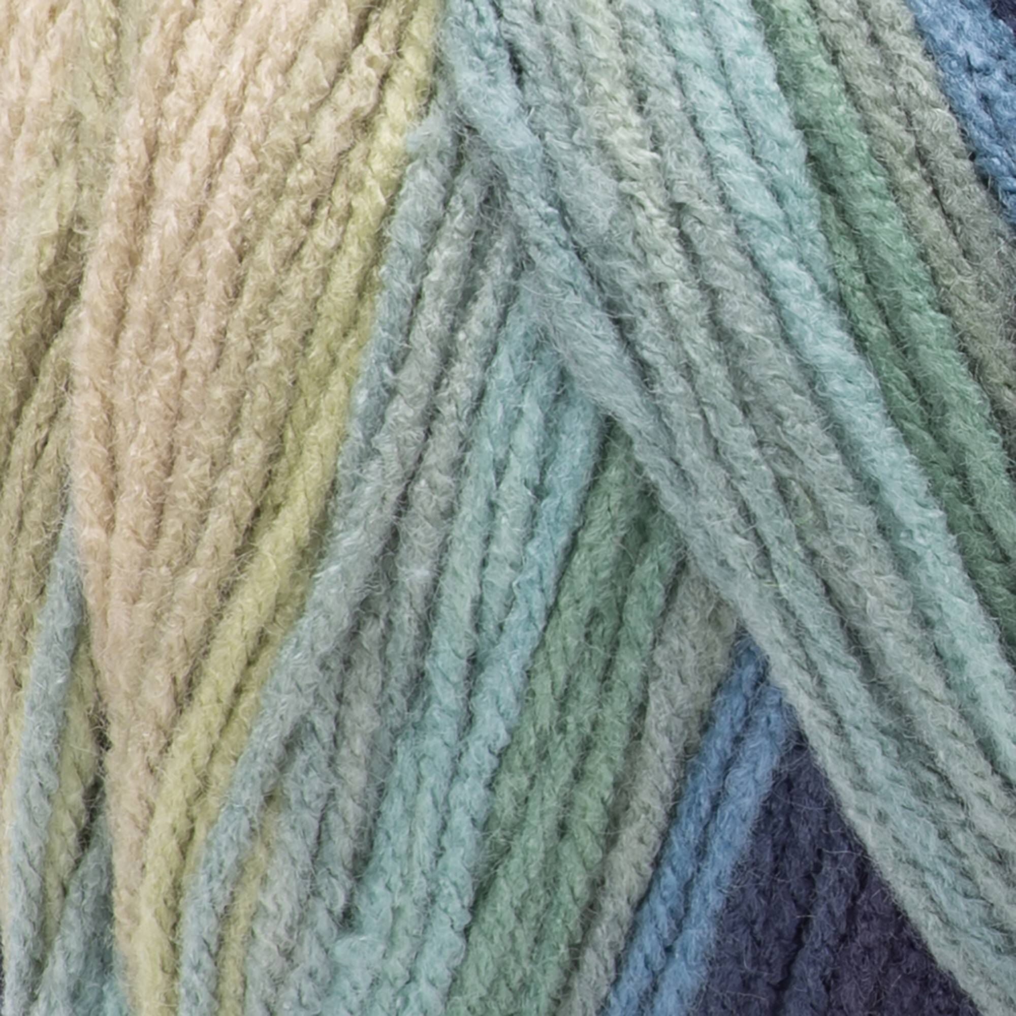 Red Heart Super Saver Jumbo #4 Medium Acrylic Yarn, Sutherland Stripe 10oz/283g, 482 Yards