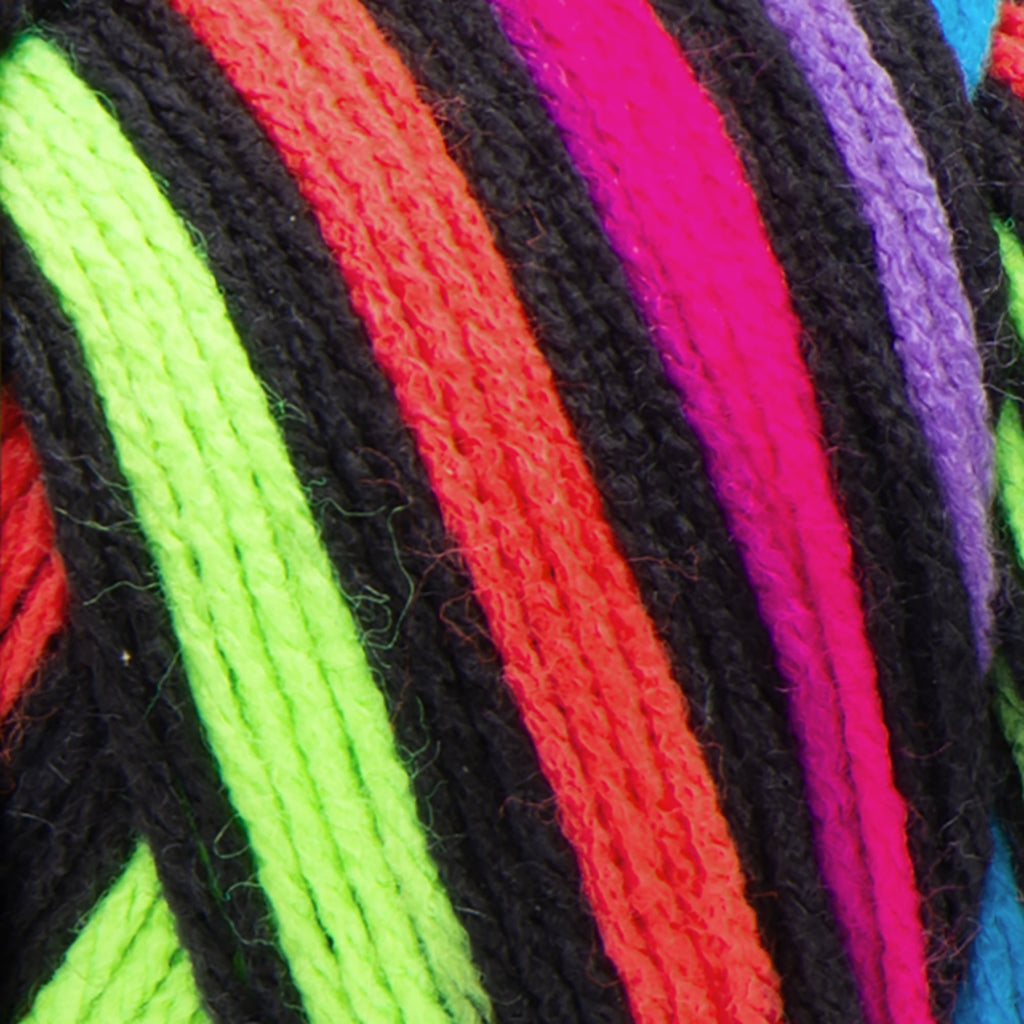 Red Heart® Super Saver® 4 Medium Acrylic Yarn, Bonbon Print 5oz/142g, 236 Yards