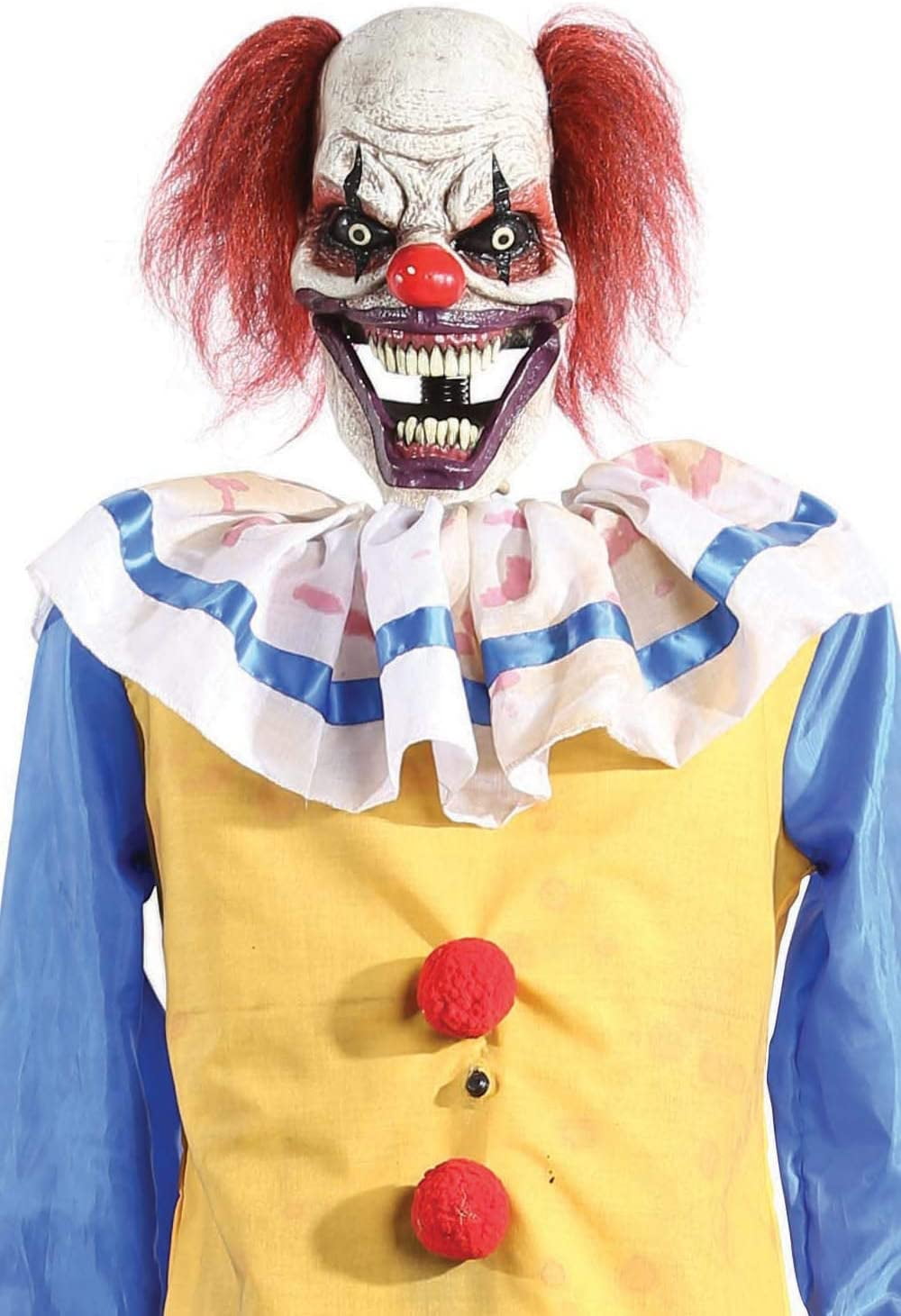 Seasonal Visions Animated Twitching Clown Halloween Decoration - 5 ft