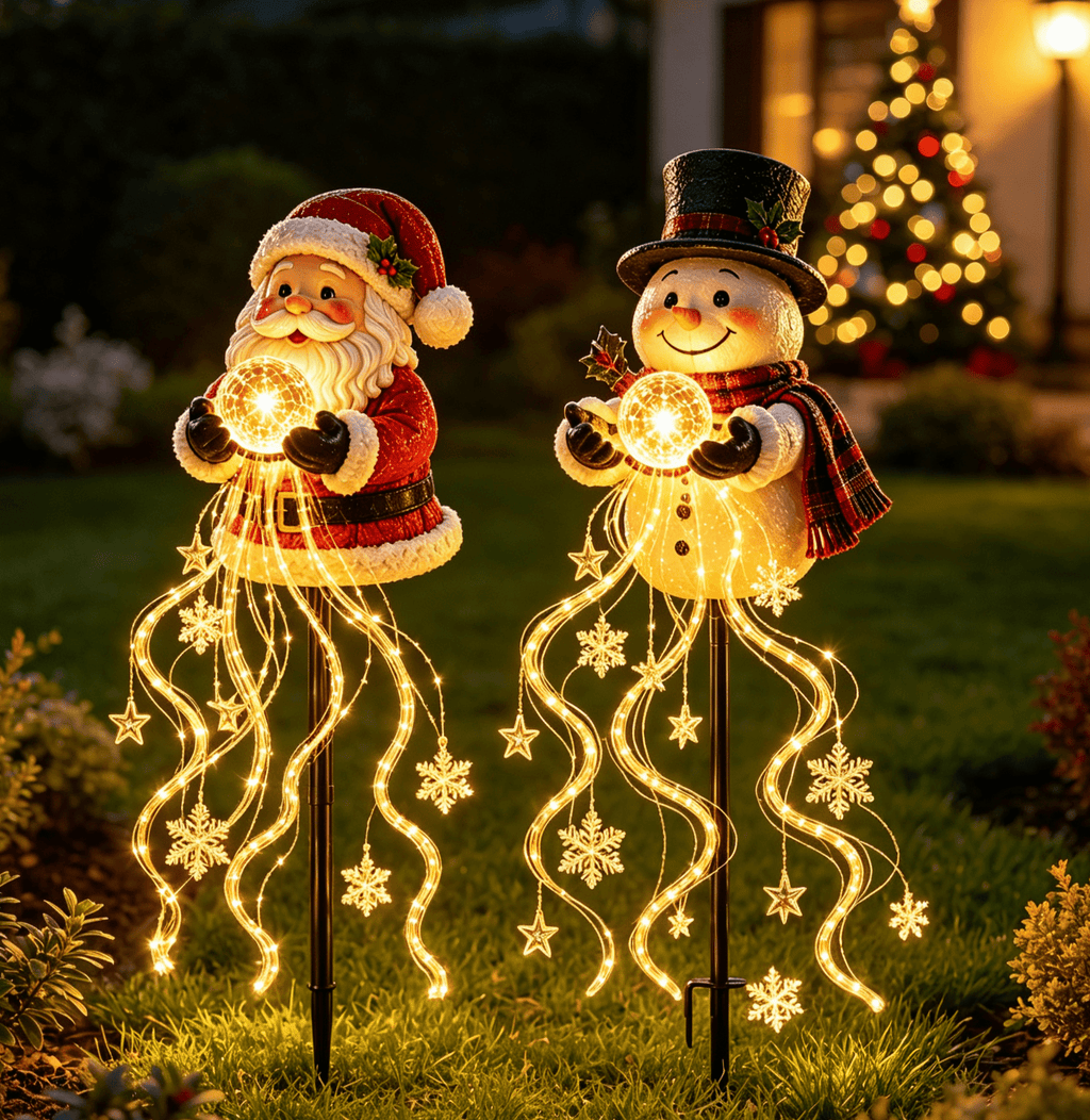 Stijggn Witch Hat Lights Halloween Glowing Lights, Waterproof Hanging Witch Hat Decorations, Warm Light Festival Ornaments for Indoor Outdoor Yard Garden Party Halloween Decor