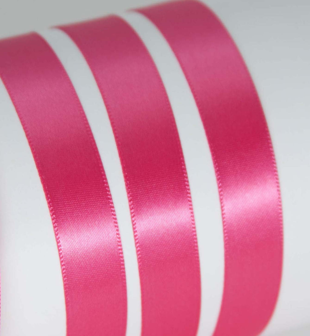 (3 pack) Offray Ribbon, Forest Green 5/8 inch Single Face Satin Polyester Ribbon, 18 feet