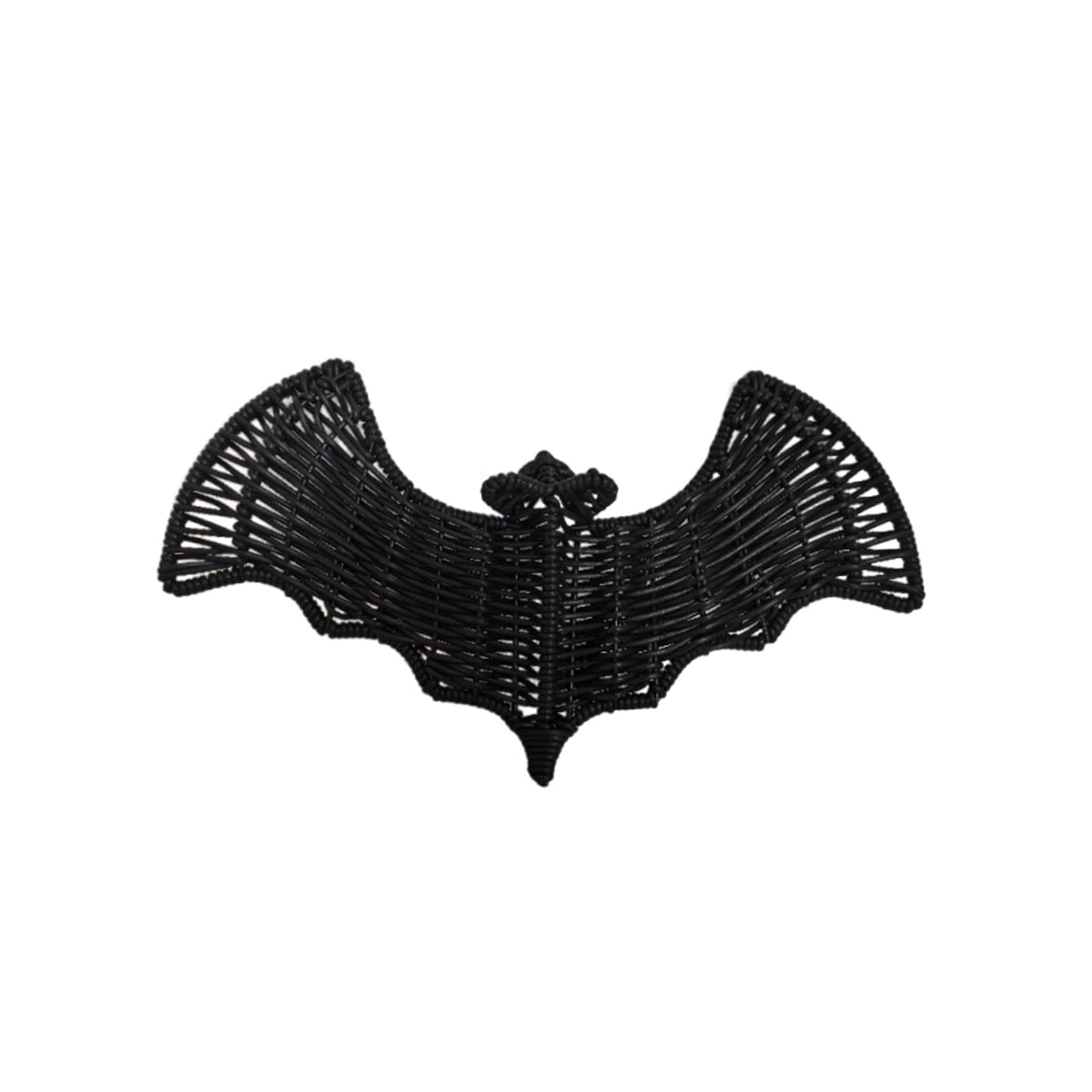 Clearance Halloween Hanging Bat Decoration, 3D Hand-Made Woven Bat Decor, Realistic Scary Fake Black Hanging Flying Bat, Spooky for Indoor Outdoor Yard Porch Lawn Decorations