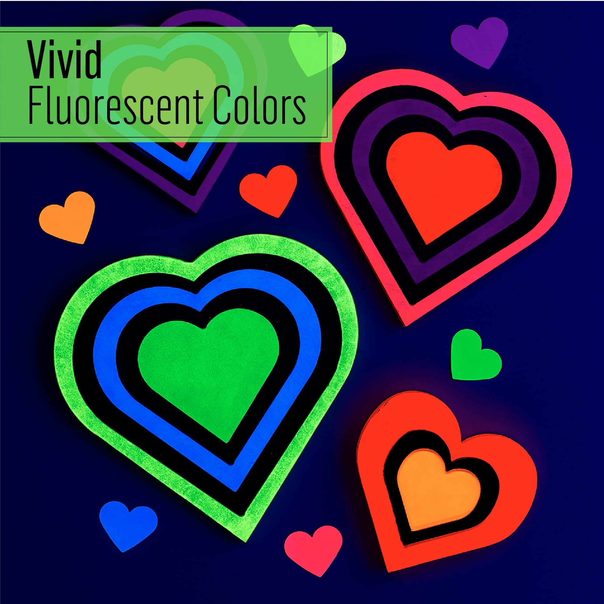 FolkArt Neon Blacklight Acrylic Craft Paint, Matte Finish, Pink, 2 fl oz