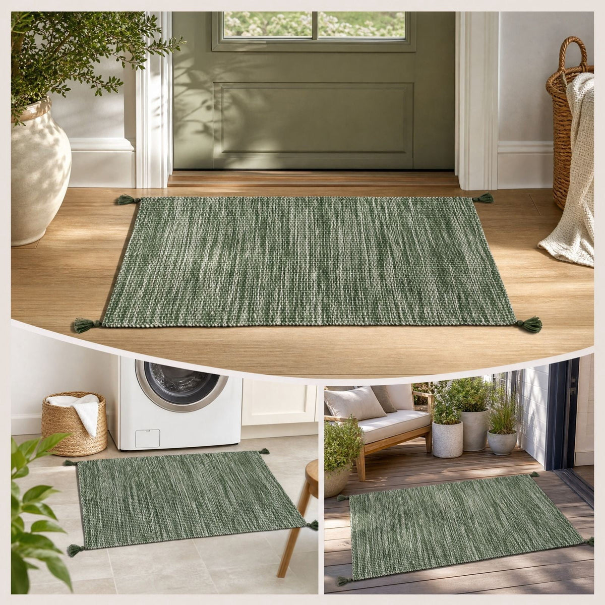 Duck Doormat Outdoor 24'', Rustic Front Door Mat for Entryway, 1 PC