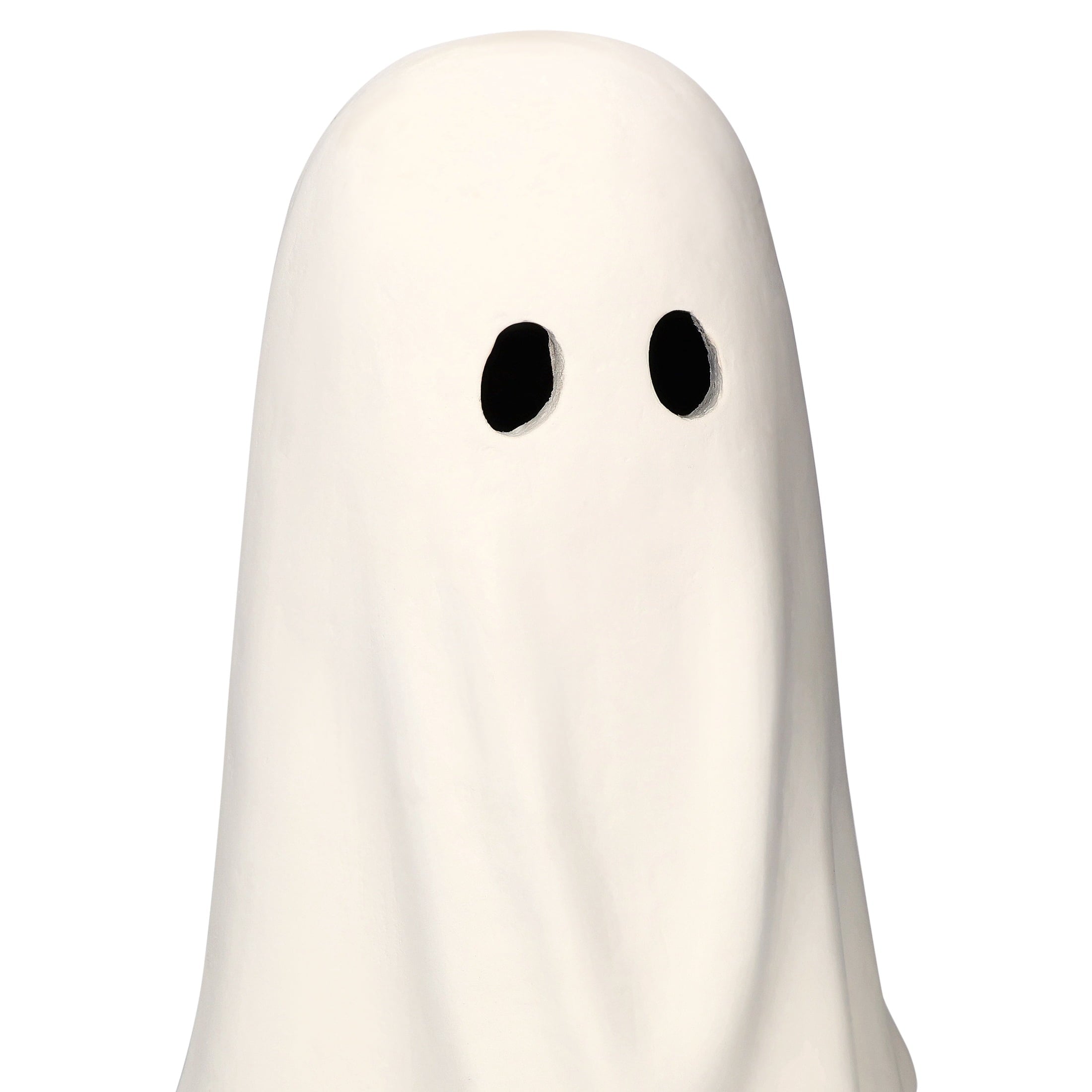 Paper Mache Ghost Decoration, Black, 11", Halloween by Way To Celebrate