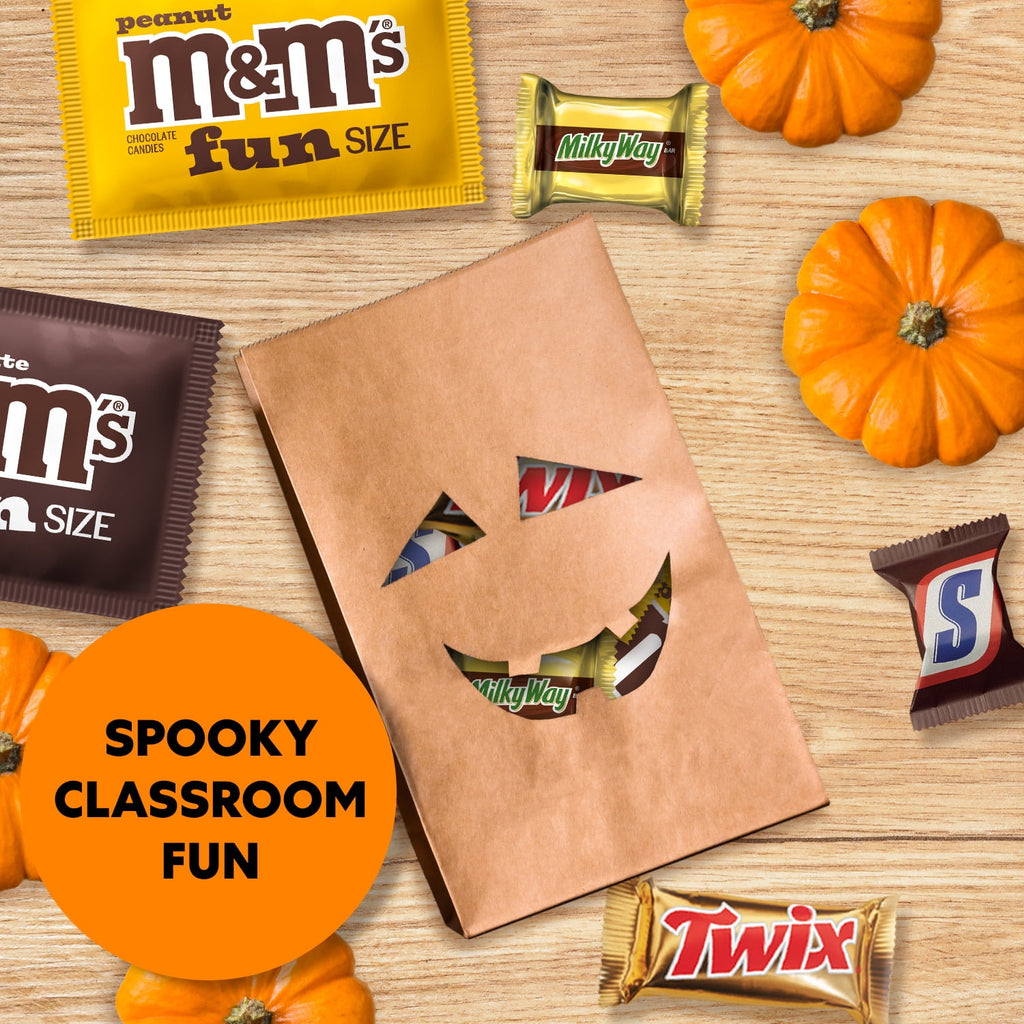 M&M's, Snickers, Twix & Milky Way Chocolate Halloween Candy Variety Pack - 200 Ct Bulk Bag