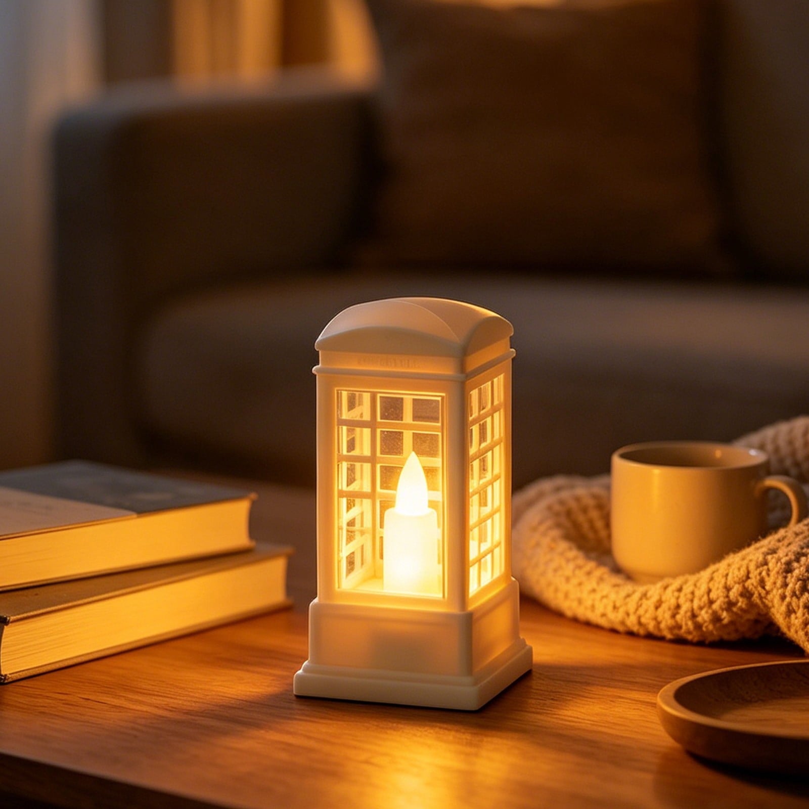 Djiypn Mini Lanterns 2Pack LED Small Lanterns Decorative Indoor Outdoor Hanging Lantern Decorative Candle Light Farmhouse Decor for Weddings Western Camping Party Halloween Christmas Decorations