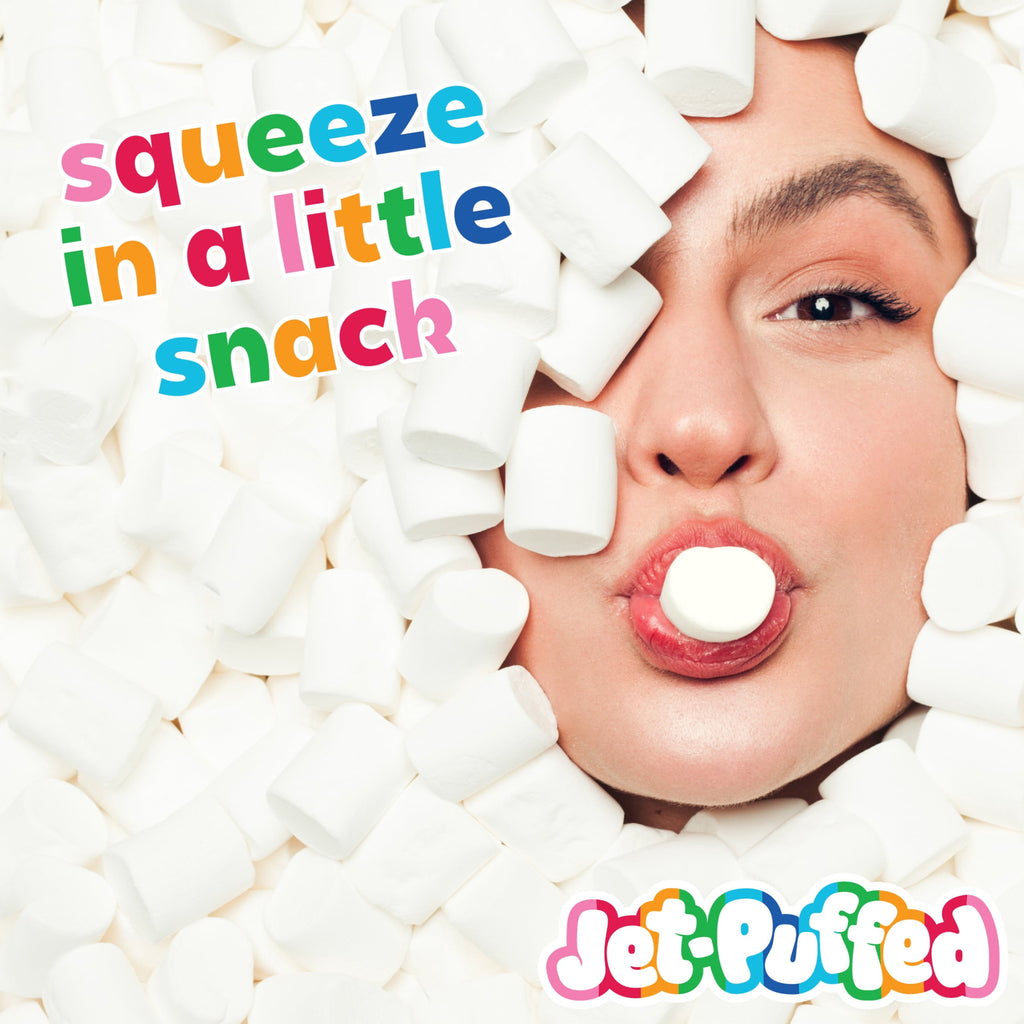 Jet-Puffed Pumpkin Spice Pumpkin-shaped Marshmallows, 8 oz. Bag