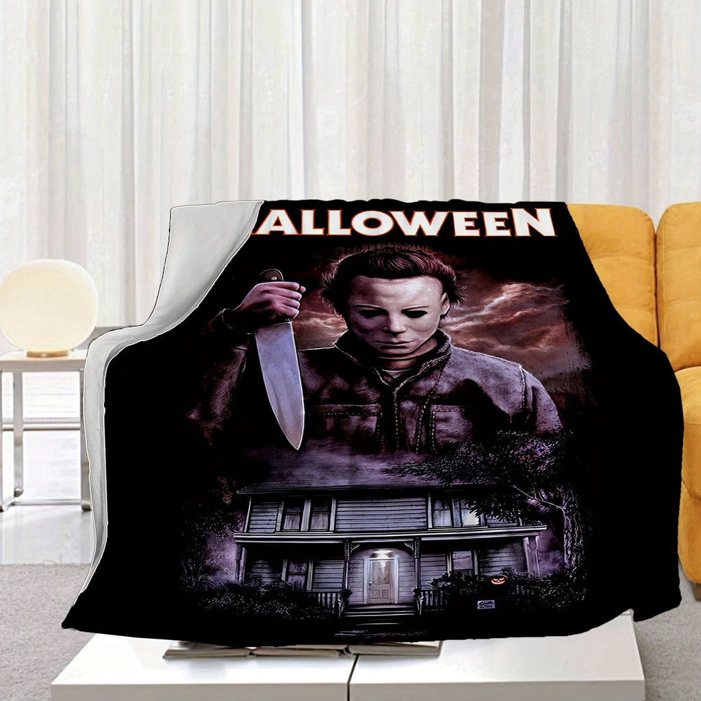 Jbralid This is My Horror Movie Watching Blanket, Horror Movie Blanket, Halloween Blanket, Scary Movie Blanket, Horror Blanket Gifts for Halloween 40x50 in