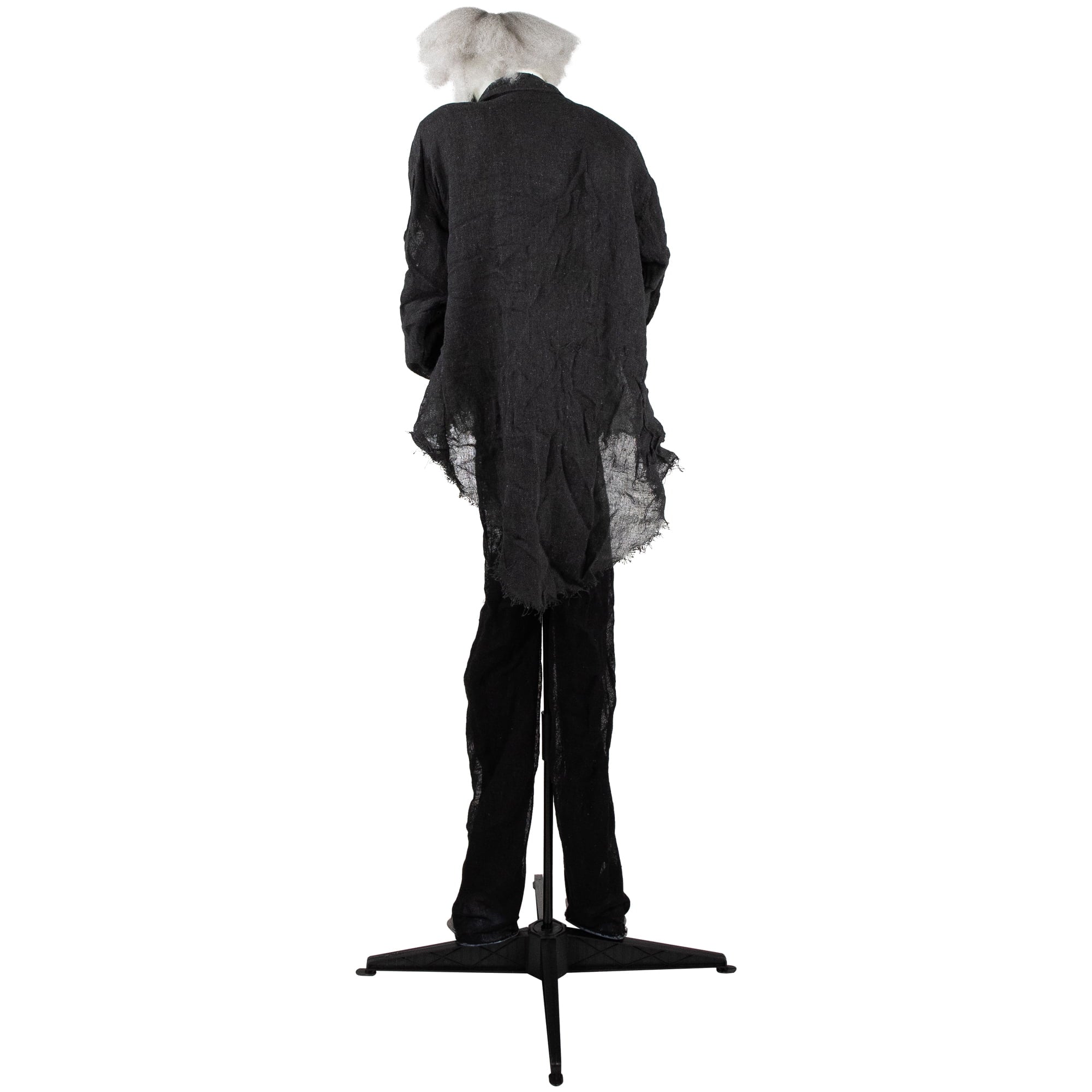 Northlight LED Lighted Animated Butler with Sound Halloween Decoration - 5.5' - Clear Lights