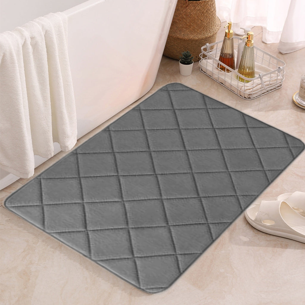 YZEGDCH Bathroom Rugs Yellow Extra Soft Rugs Absorbent Quick Dry Machine Washable