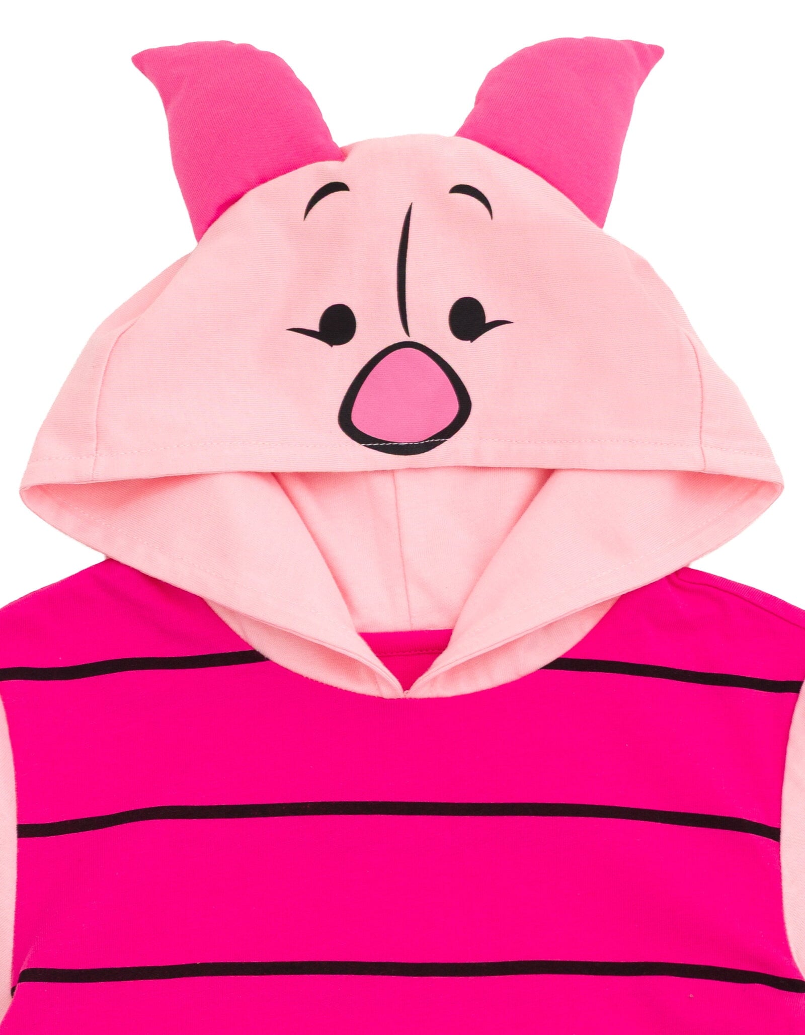 Disney Winnie the Pooh Little Boys' Cosplay Short Sleeve Hooded T-Shirt Eeyore Blue Grey