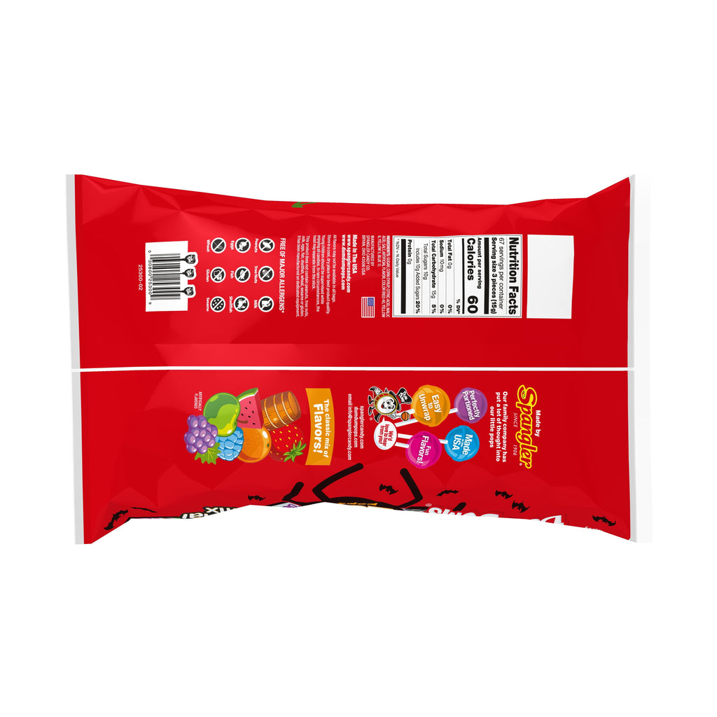 Dum Dums Original Mix Assorted Halloween Lollipops and Suckers, Hard Party Candy Bags, 200 Count