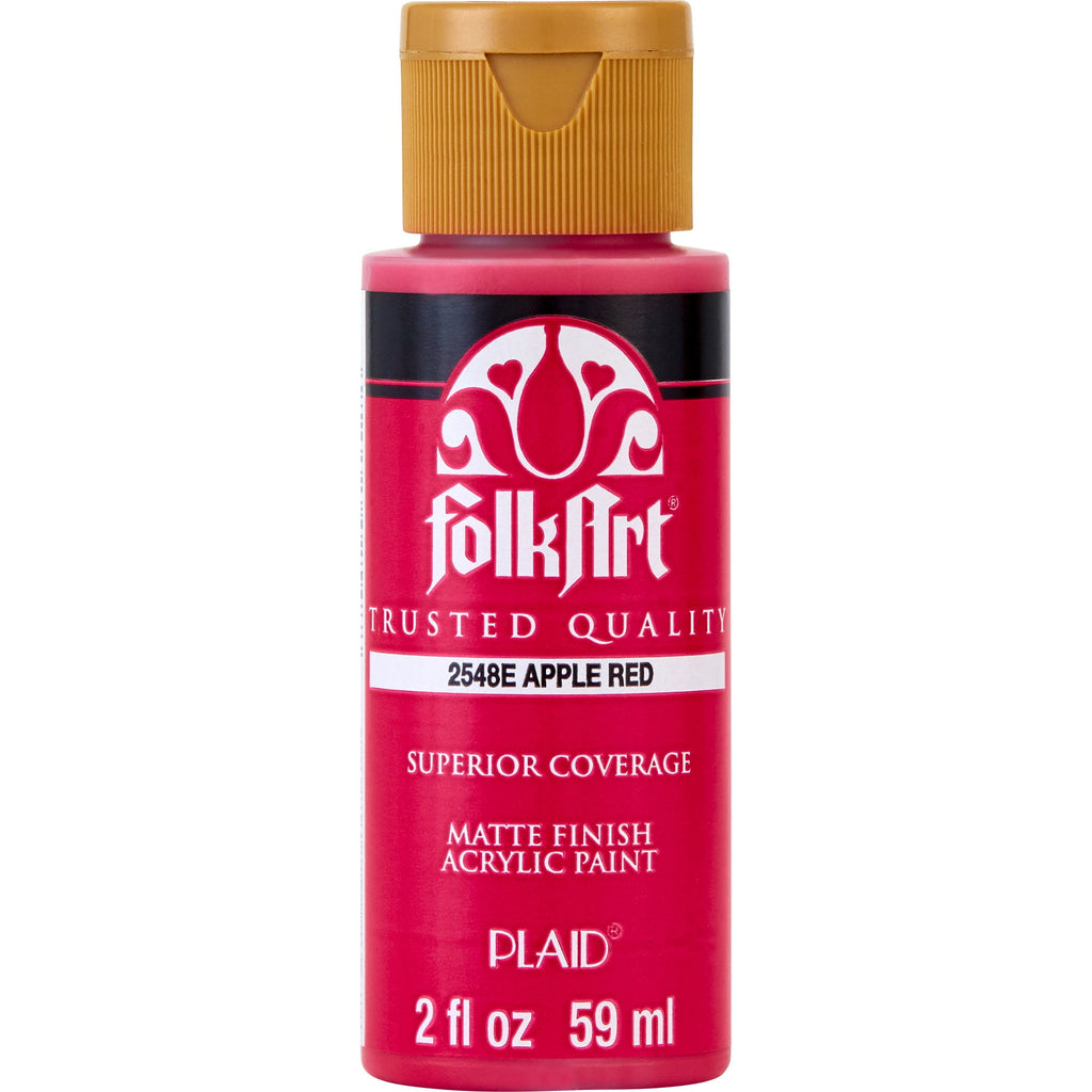 FolkArt 5211E Acrylic Craft Paint Set, Matte Finish, Classic, Set of 12, 24 fl oz