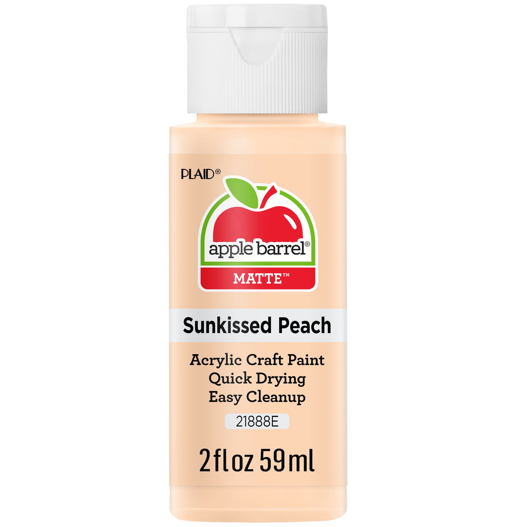Apple Barrel Acrylic Craft Paint, Matte Finish, Pumpkin Orange, 2 fl oz
