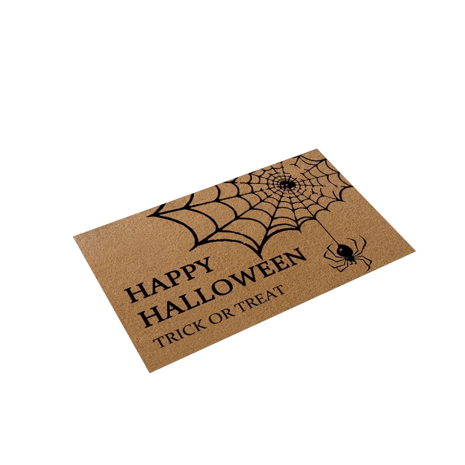 Halloween Ghost Door Mat, Cute Welcome Mat for Front Door Porch Entryway Haunted Outdoor Decor Spooky Decorative Entrance Doormat Non Slip Halloween Rug, 16" x 24"