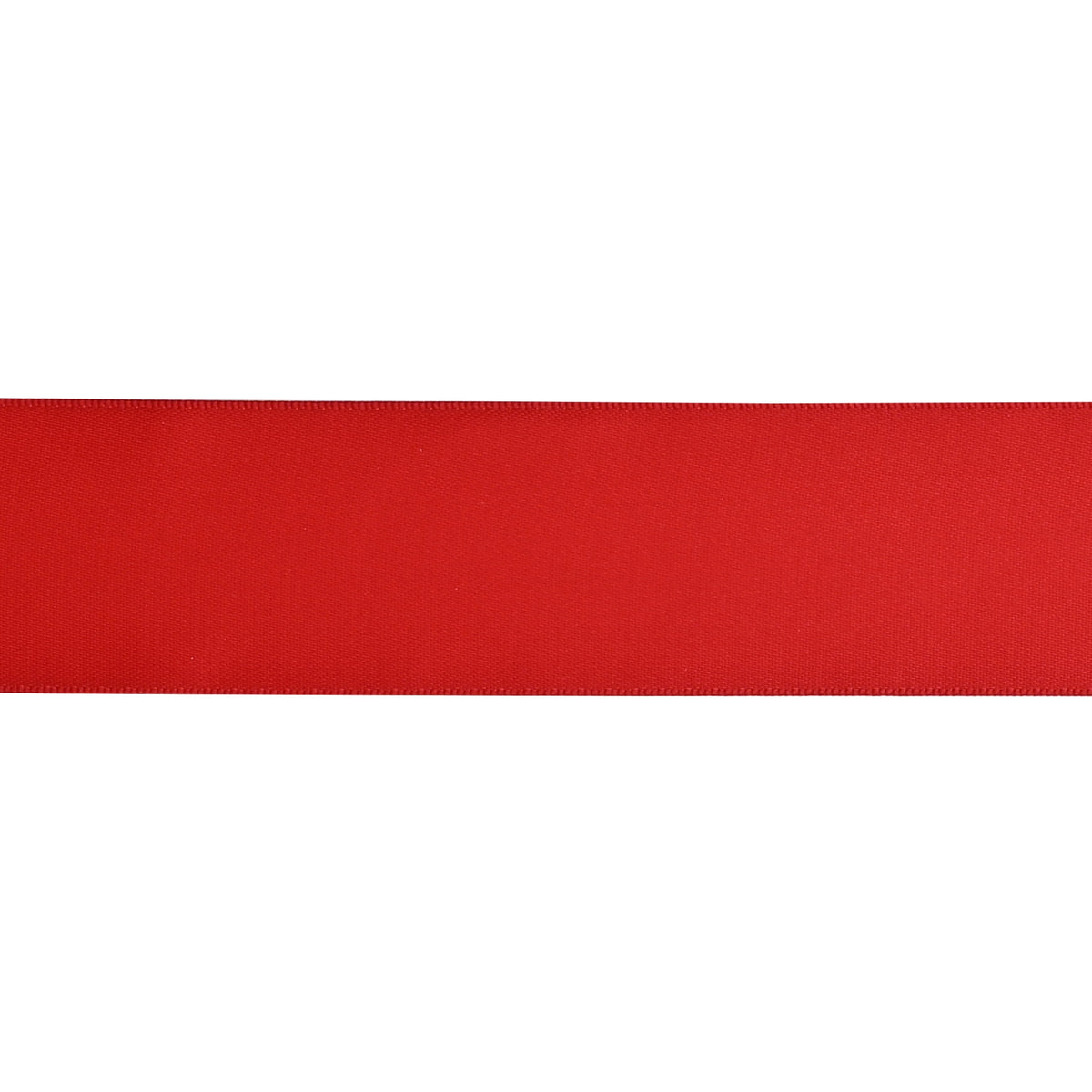 Gwen Studios 1.5" Red Satin Ribbon, 7 Yards
