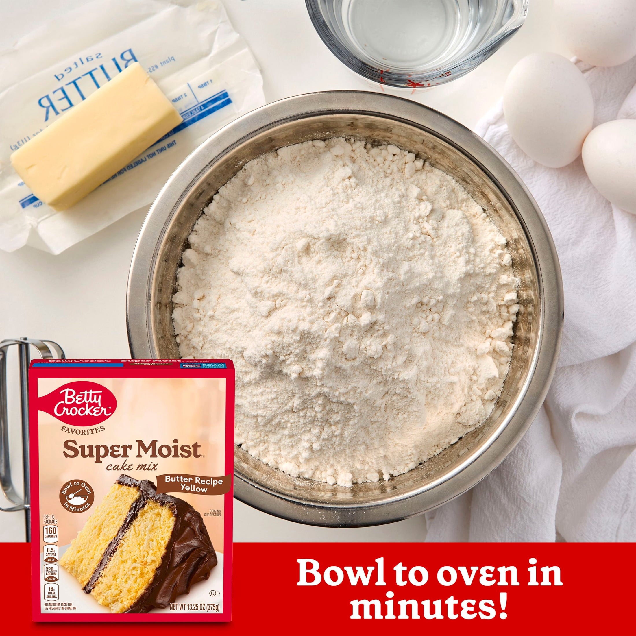 Betty Crocker Favorites Super Moist Yellow Cake Mix, 13.25 oz