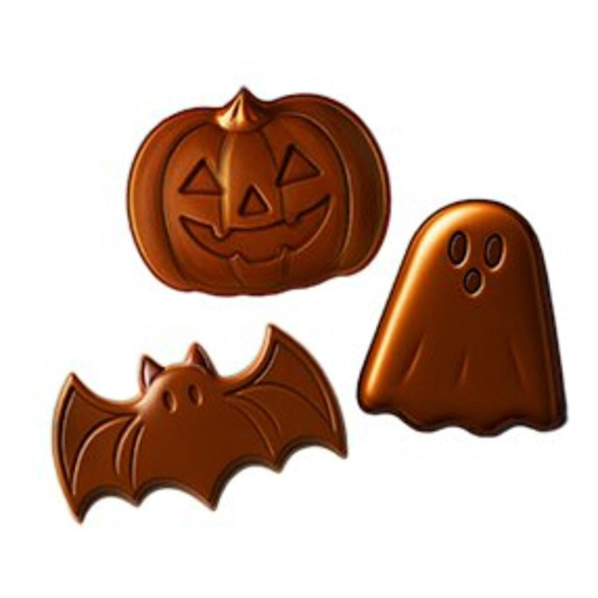 SKIPPY Milk Chocolate Peanut Butter Halloween Shapes Candy, Individually Wrapped