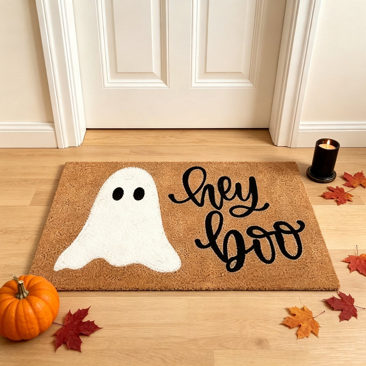 Autumn Door Mat for Entryway, 16x24 Inch, Fall-Themed Floor Doormat for Home Decor, Non-Slip Rug Mat for Living Room, Kitchen, Bedroom, Gifts for Fall Lovers (E)
