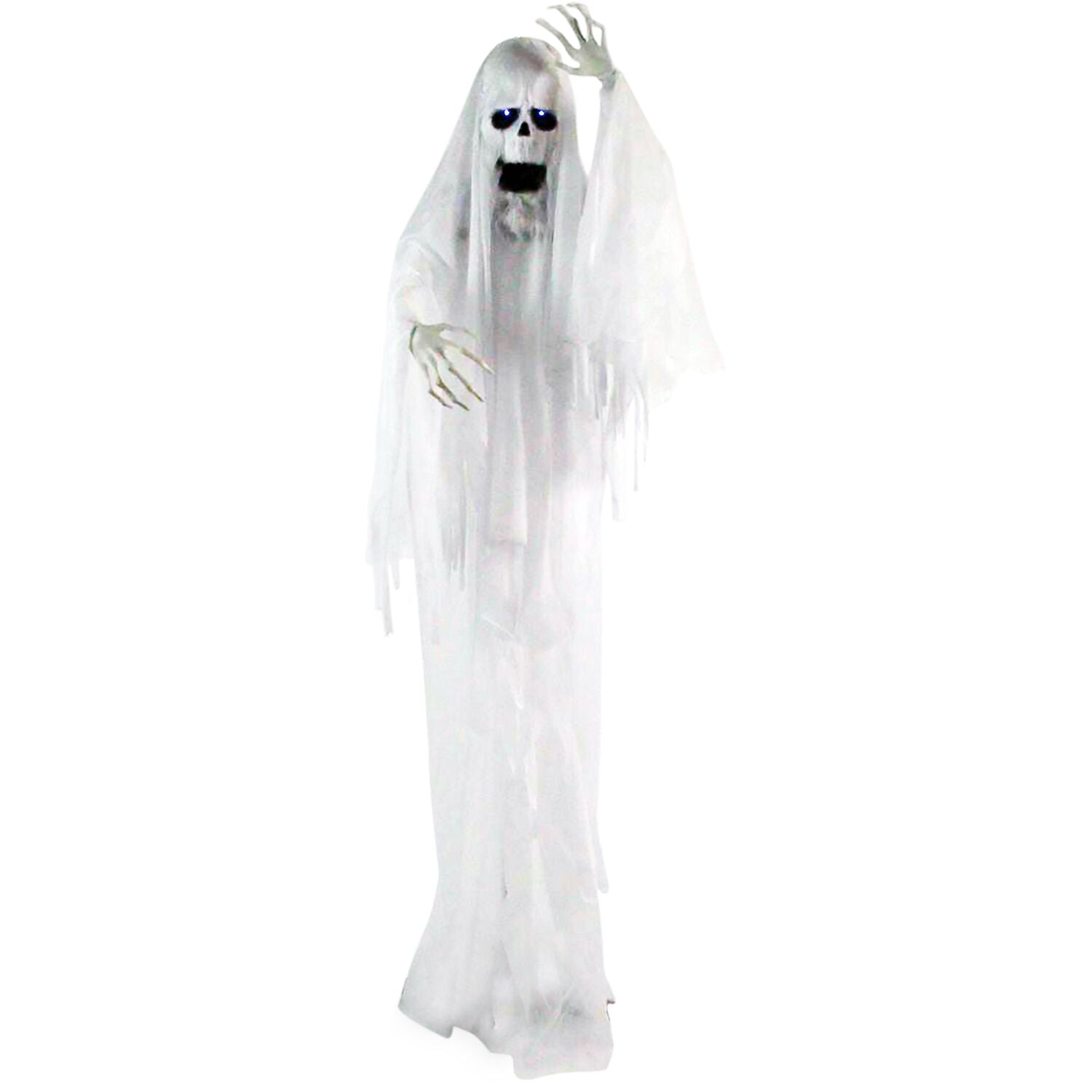 Haunted Hill Farm Animatronic Ghost Indoor/Covered Outdoor, 6-ft.