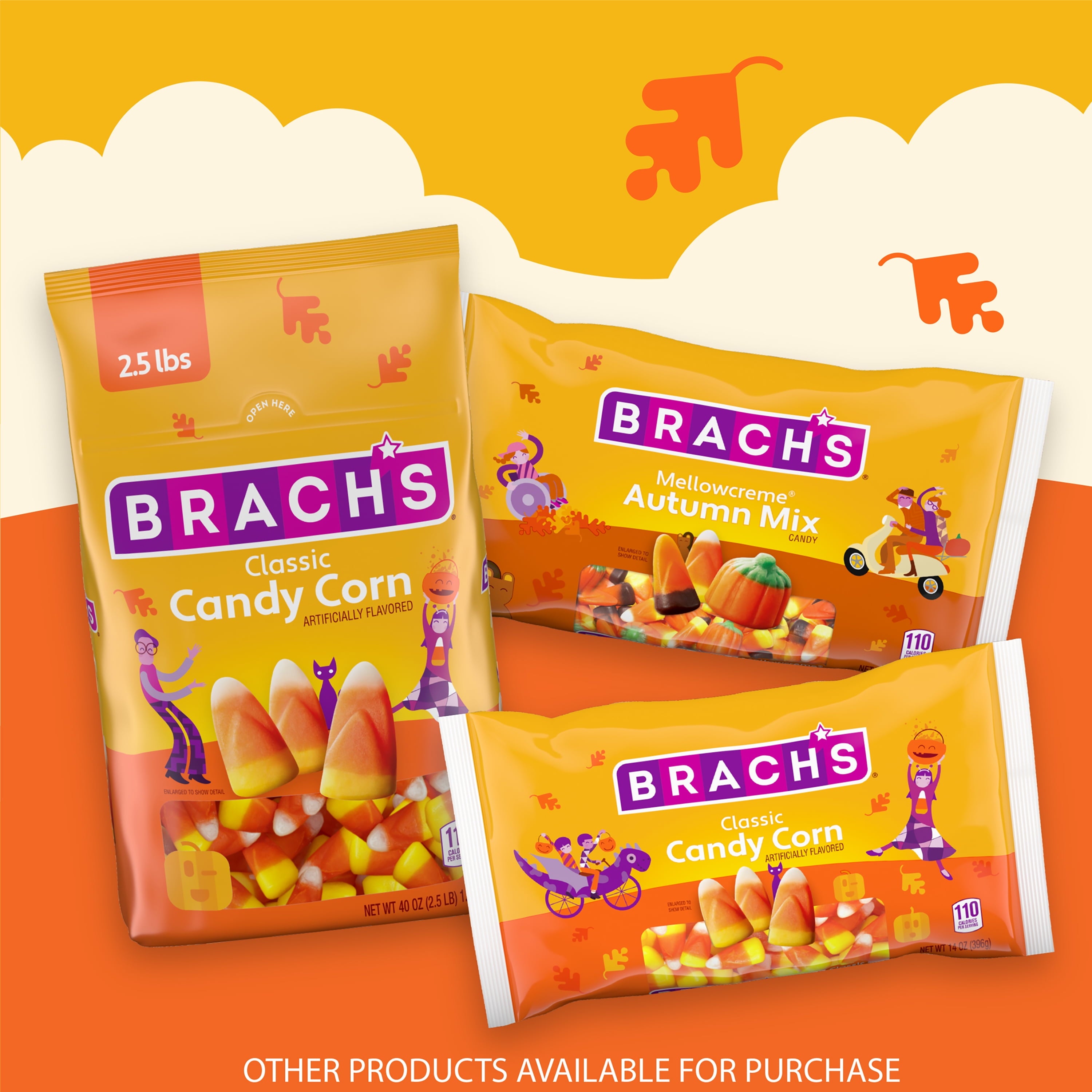 Brach's Classic Candy Corn, Halloween Corn, 40 oz, Bag