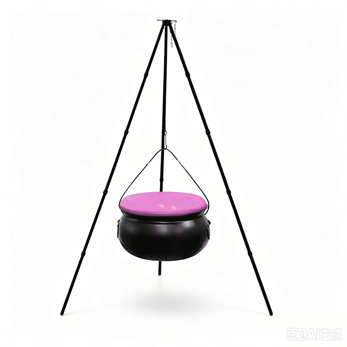 Muecwrye Halloween Decorations Outdoor, Halloween Clearance! Halloween Witches Cauldron on Tripod with Lights, DIY Bubbling Cauldron Set Decor for Home Porch Outside, Halloween Party Supplies