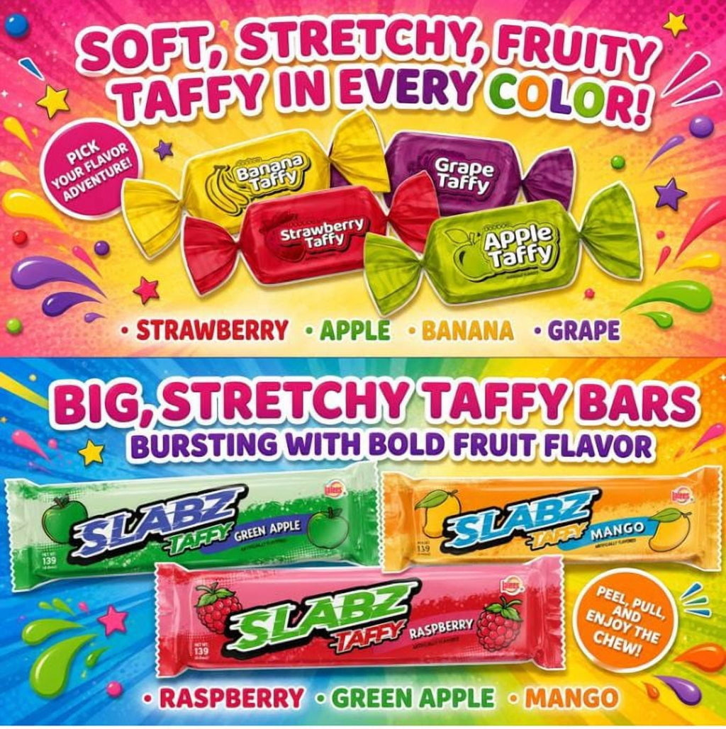 A Great Surprise Assorted Candy Mix, 6.5 lb Bulk Individually Wrapped Candy Variety Pack for Halloween, Piñatas, Goodie Bags & Party Favors