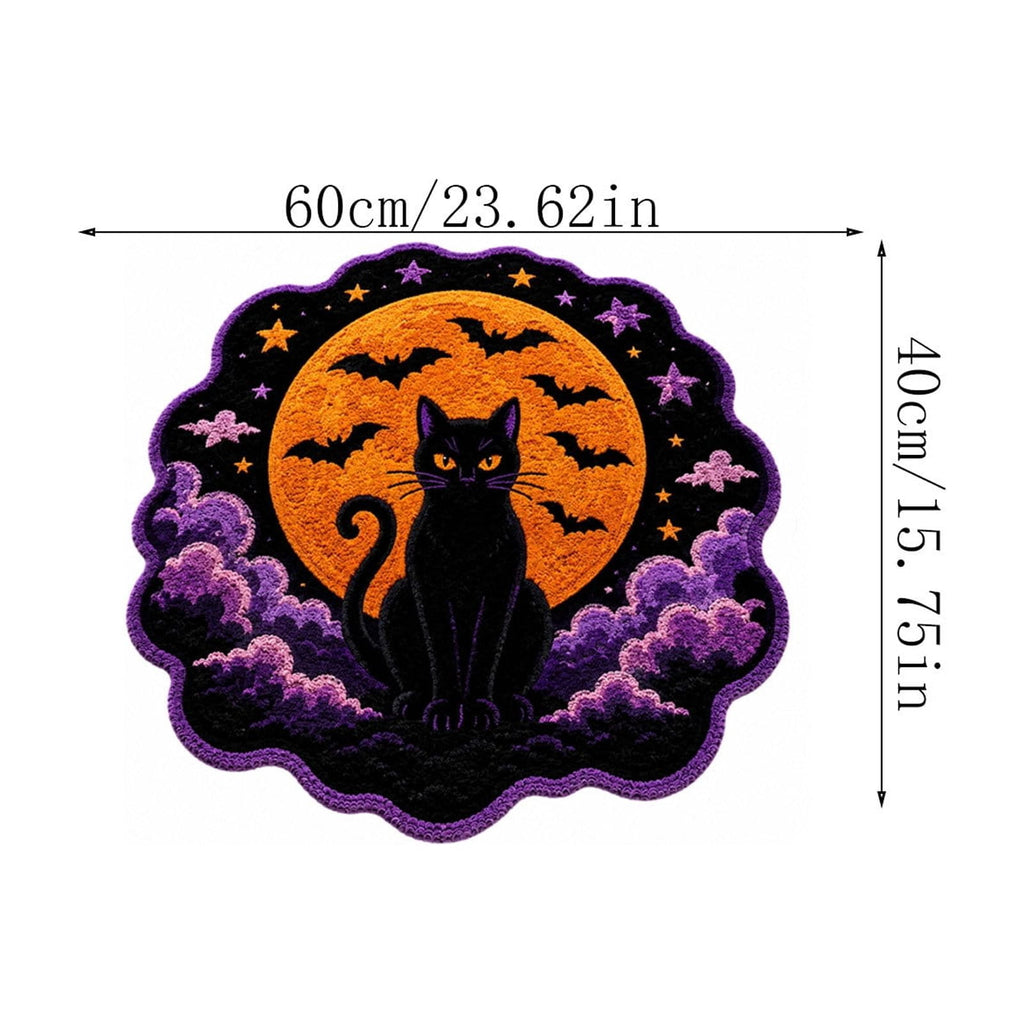 RBCKVXZ Halloween Front Door Mat Outdoor Indoor Entryway Rug Welcome Floor Mat for Front Porch Patio Home Entrance Decor