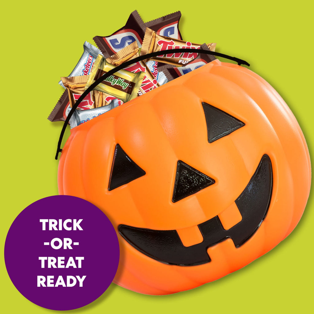Mars Mixed Snickers, Twix & More Minis Chocolate Halloween Candy Assortment - 295 Count Bulk Bag