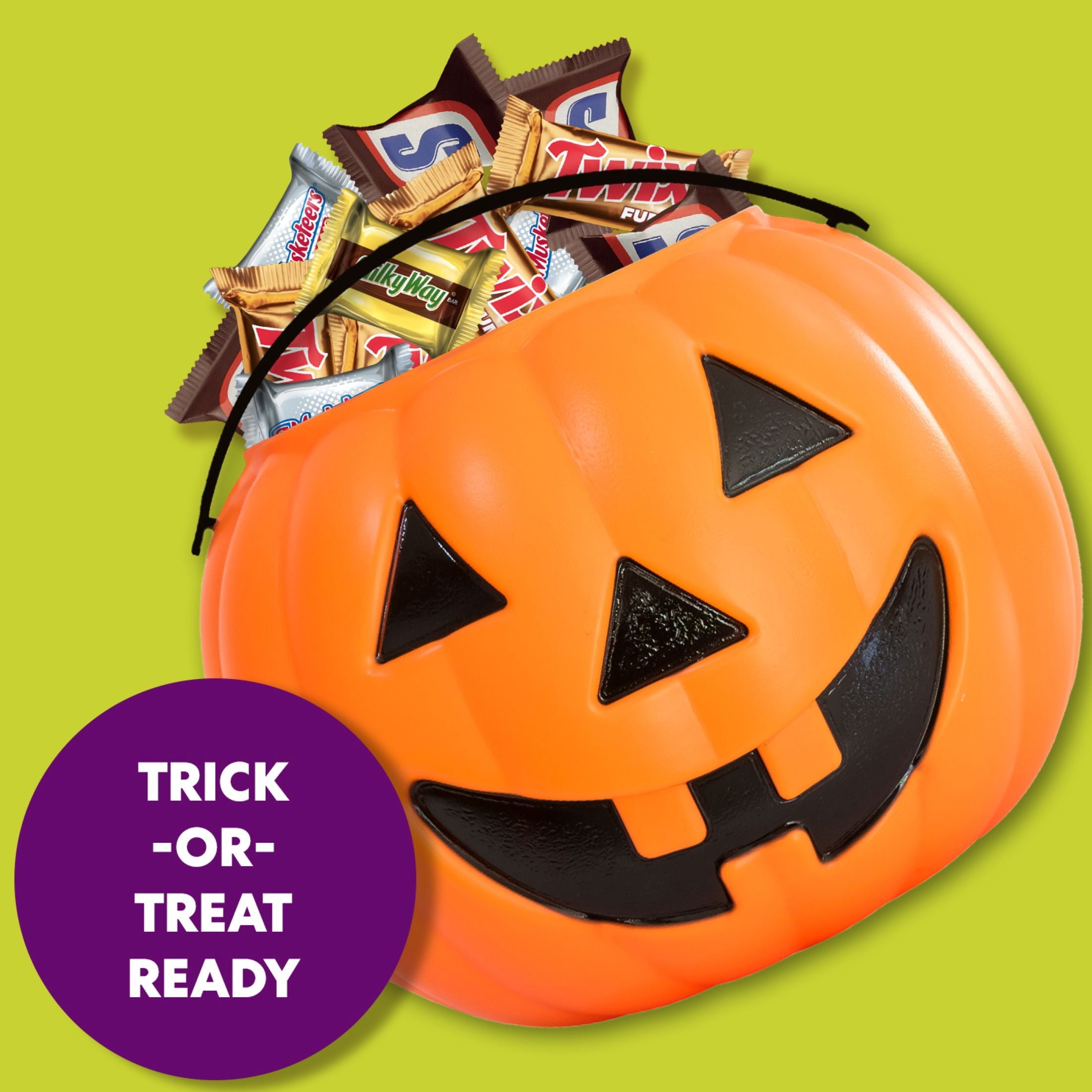 Mars Mixed Snickers, Twix & More Minis Chocolate Halloween Candy Assortment - 295 Count Bulk Bag