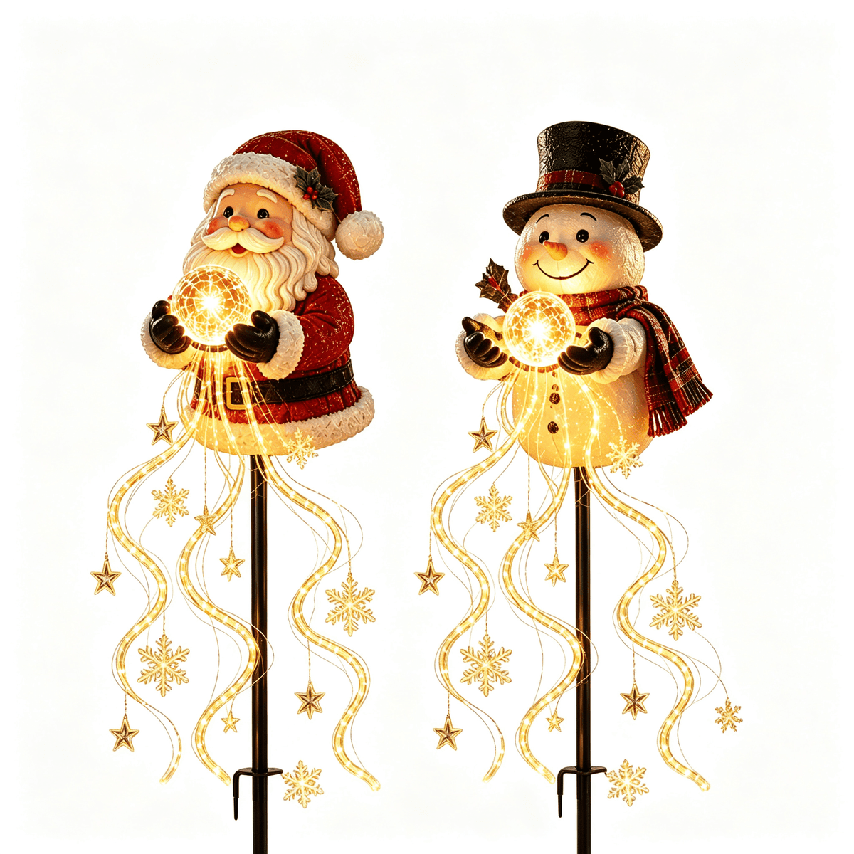 Stijggn Witch Hat Lights Halloween Glowing Lights, Waterproof Hanging Witch Hat Decorations, Warm Light Festival Ornaments for Indoor Outdoor Yard Garden Party Halloween Decor
