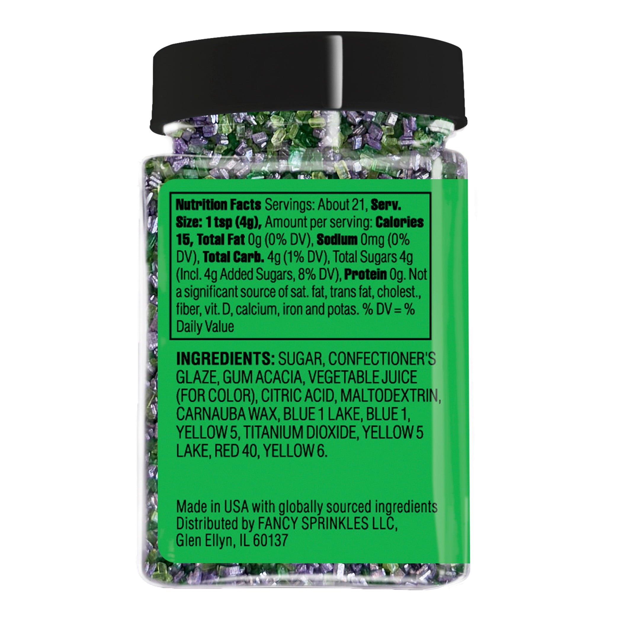 Fancy Sprinkles Goblin Mode Sugar, Dessert Sprinkles, 3 oz