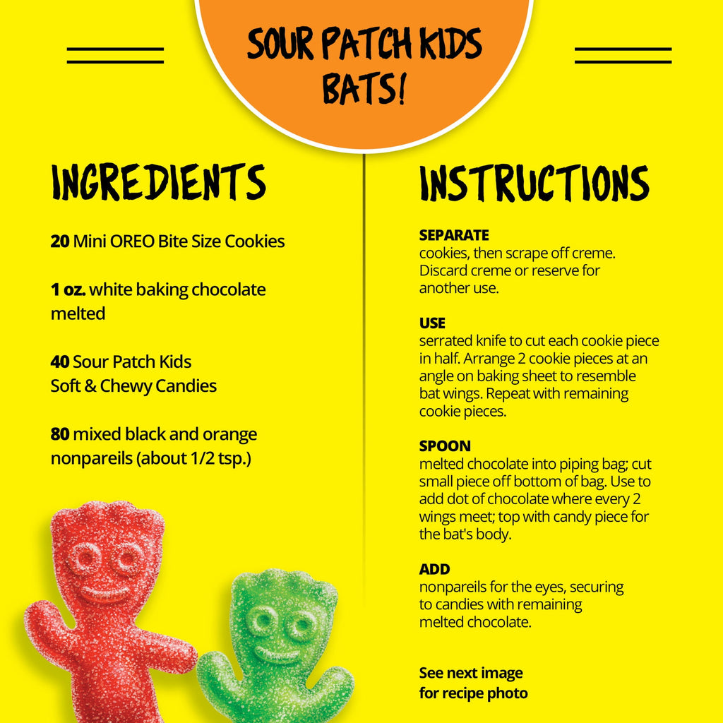 SOUR PATCH KIDS Soft & Chewy Halloween Candy Variety Pack, Bulk Candy, 250 Trick or Treat Bags