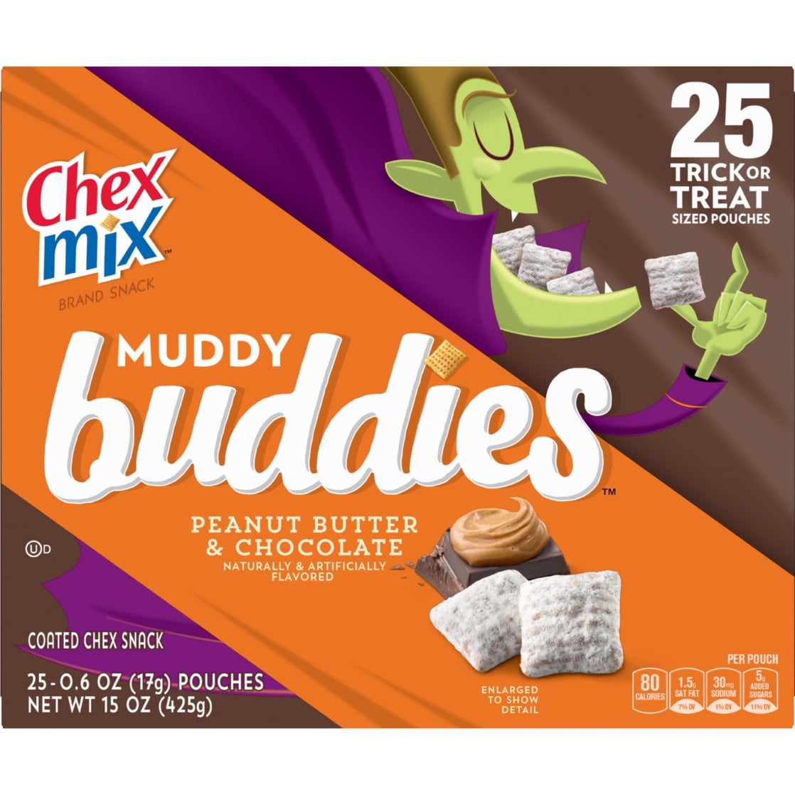 Chex Mix Muddy Buddies Snack Mix Peanut Butter And Chocolate