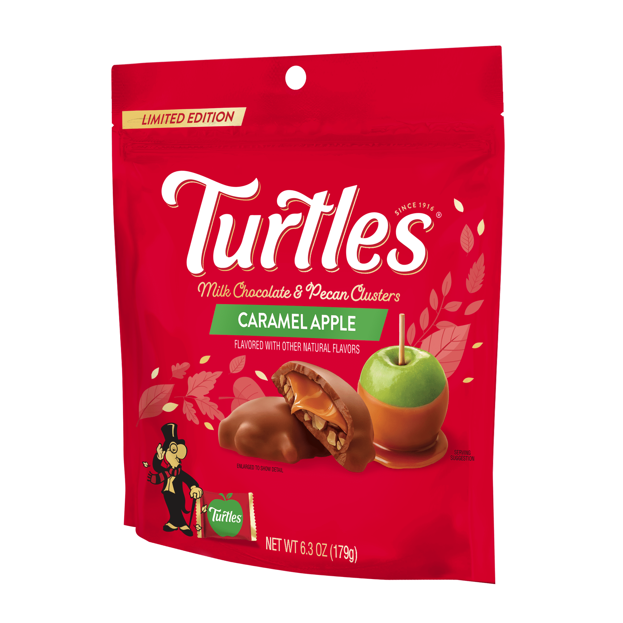 Turtles Caramel Apple Pecan Clusters, 6.3oz Bag