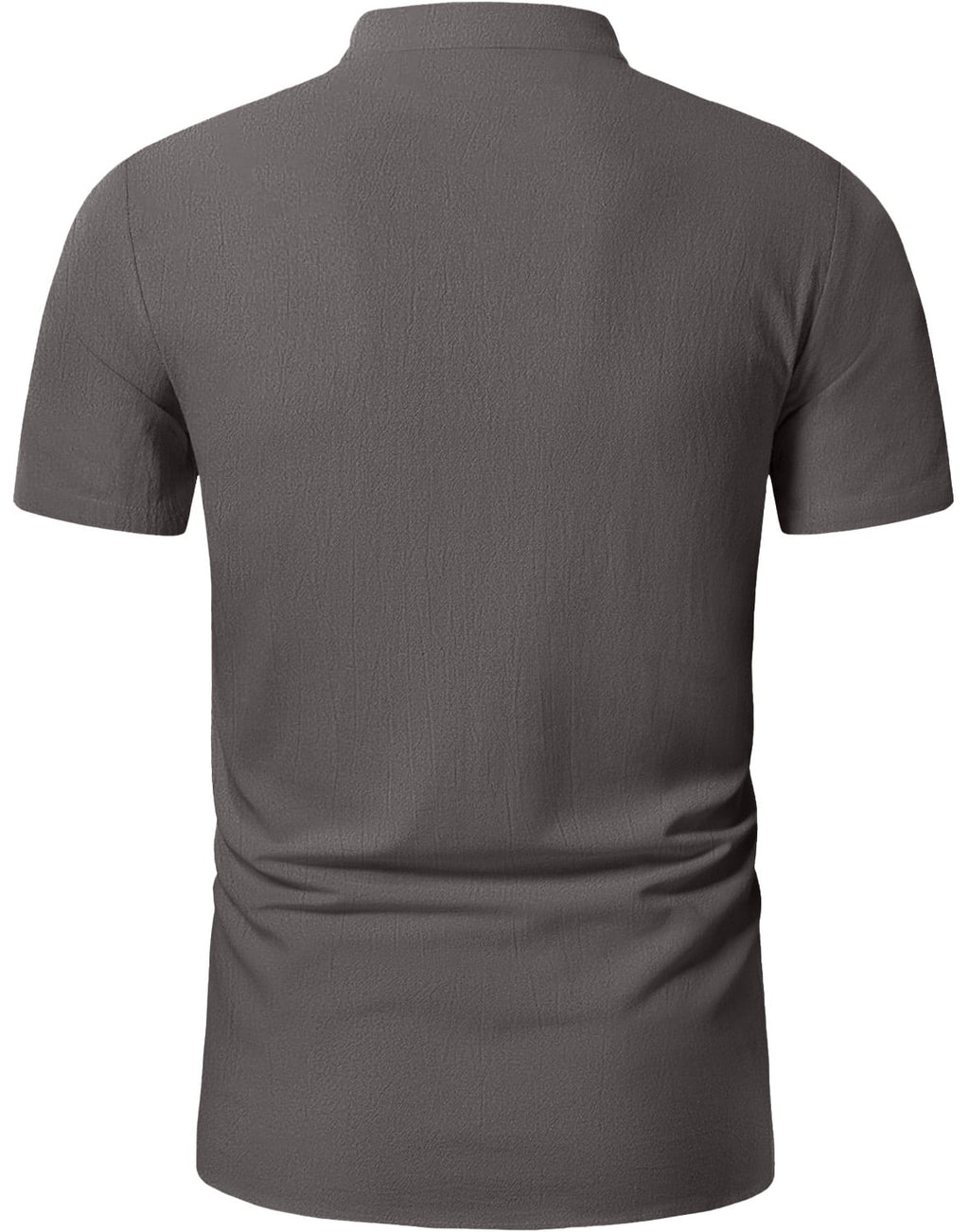 HAOMEILI Men's Short Sleeve Shirts Retro Style Lace up for Medieval,Viking,Hippie Halloween Cosplay Pirate Renaissance Costume