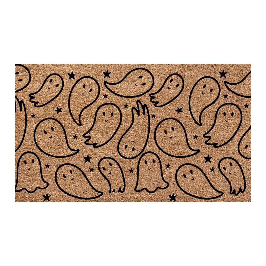 Halloween Spooky Printed Doormat, Soft Absorbent Non-Slip Rugs for Front Door Bathroom Kitchen Entryway, Halloween Decorations