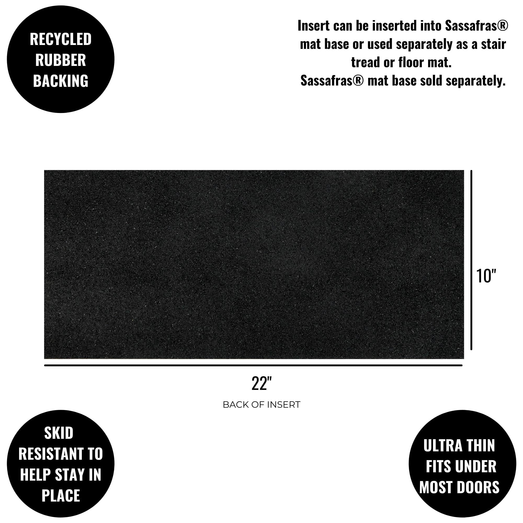 Evergreen Halloween Topiary Sassafras Switch Mat - One Mat Inch, Rubber - Crows Pumpkins Door Mat 432147