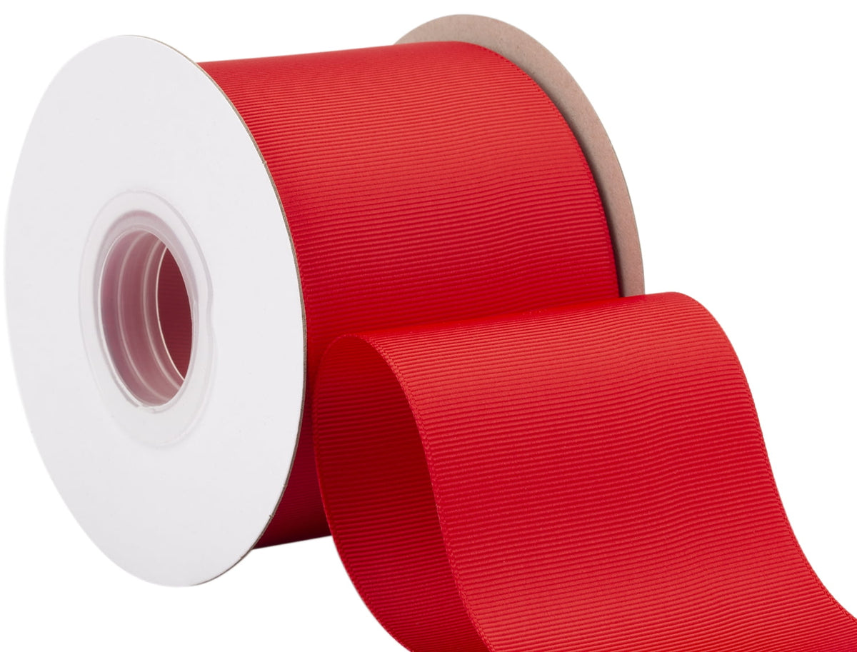 Ribbonitlux Grosgrain Ribbon 2 Inch x 25 Yards – Premium Polyester Craft Ribbon for Hair Bows, Gift Wrapping, Weddings & DIY – Solid Forest Green(#587) – 1 Roll
