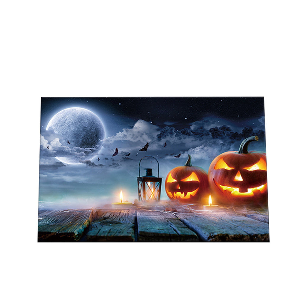 Halloween Decoration Front Door Mat Welcome,Halloween Floor Mat with Terrifying Theme, Skull And Blood Print Decoration, Entrance Door Floor Mat, Entrance Door Carpet
