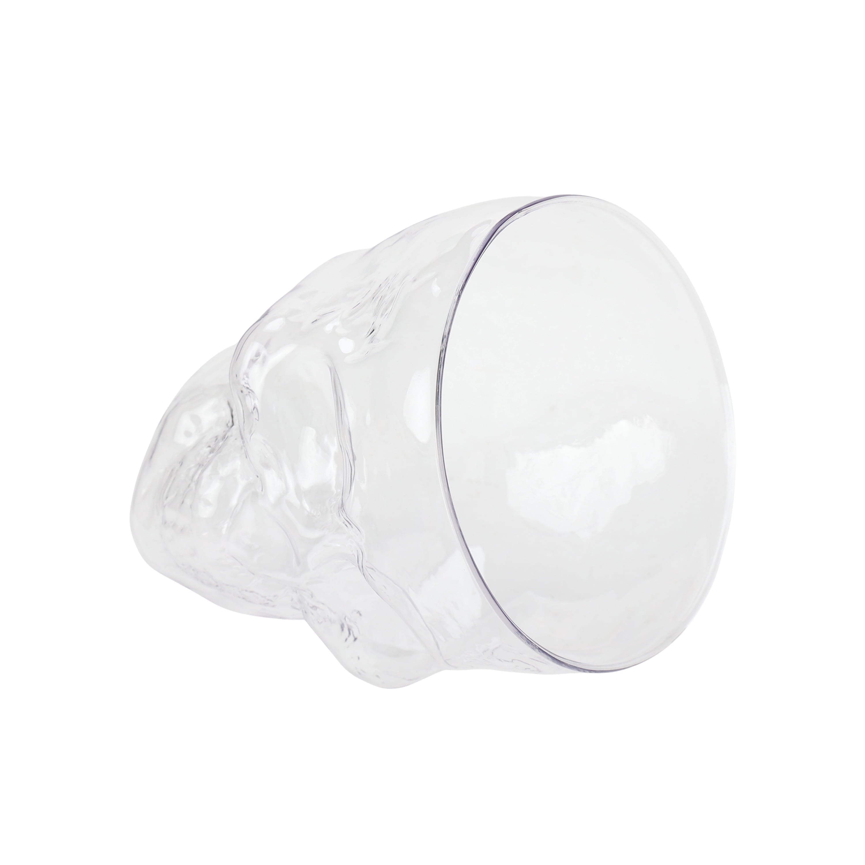Way to Celebrate Halloween Clear Acrylic Skull Bowl, 4.5 qt