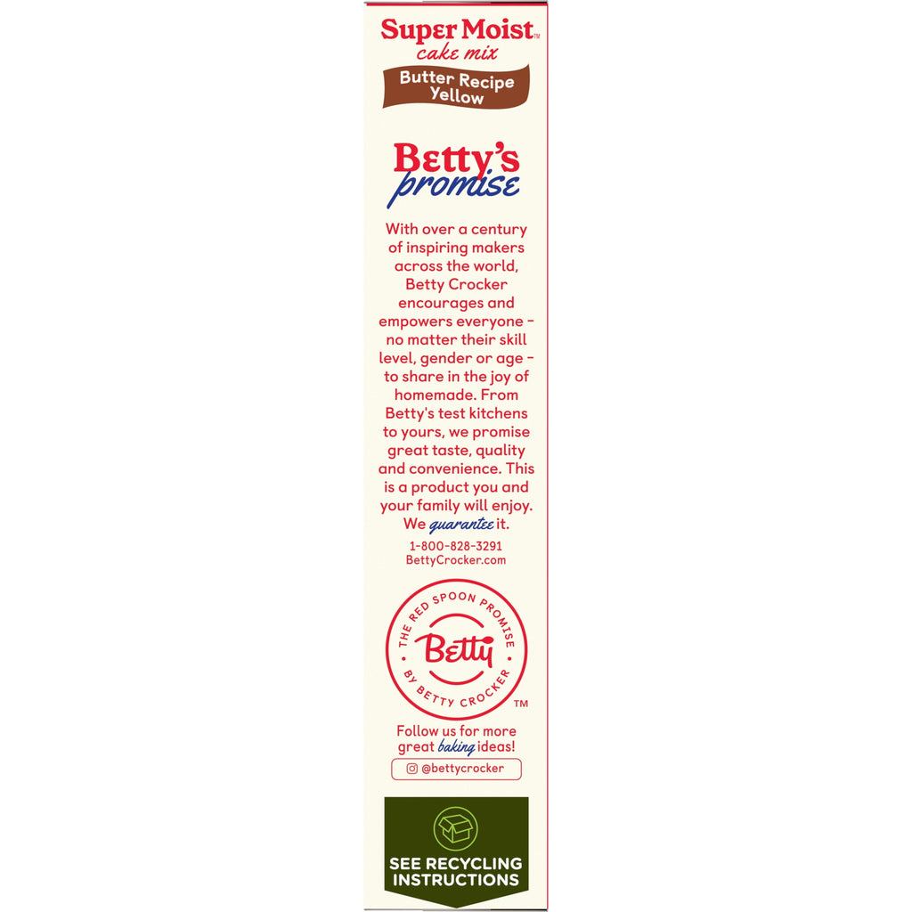 Betty Crocker Favorites Super Moist Yellow Cake Mix, 13.25 oz