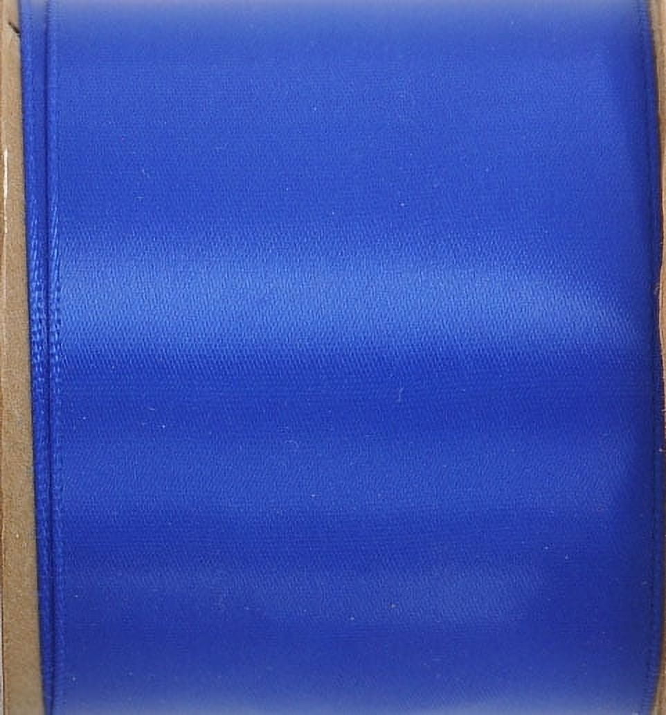 (2 pack) Offray Ribbon, Red 2 1/4 inch Single Face Satin Polyester Ribbon for Sewing, Crafts, and Gifting, 9 feet, 1 Each