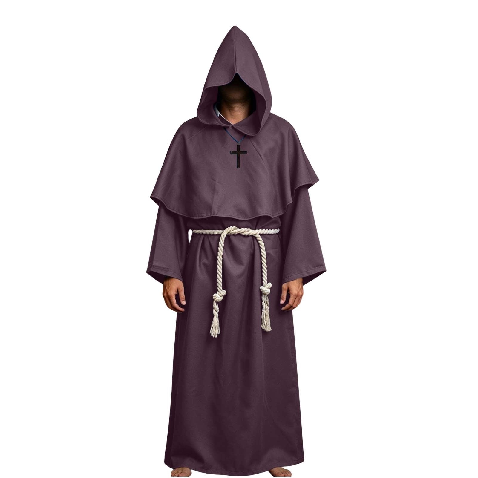 QATAINLAV Womens Gothic Hoodies Dress Fall Winter Long Sleeve Velvet Sweatshirts Cute Cat Ear Hooded Zip up Dresses with Pockets, Wine, M